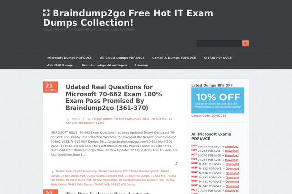 Primer theme site design template sample