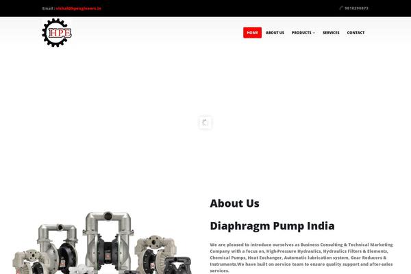 hpengineers.in site used Porto-nulled