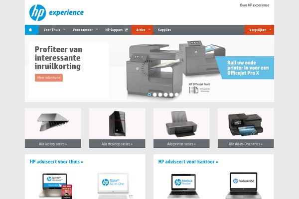 Hp theme site design template sample