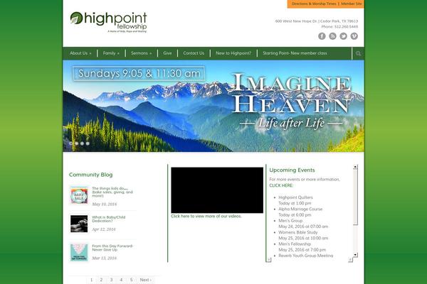 hpf.org site used Modernize v3.14