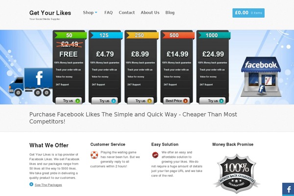 Whitelight theme site design template sample