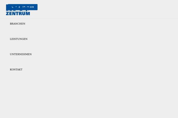 Impreza Child theme site design template sample
