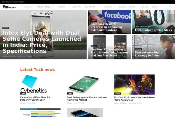 Magazine Plus theme site design template sample