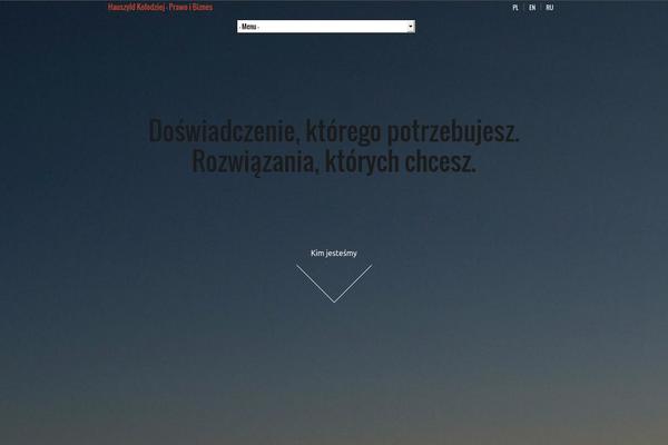Montreal theme site design template sample