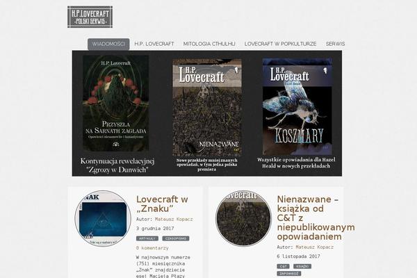 Secundo theme site design template sample