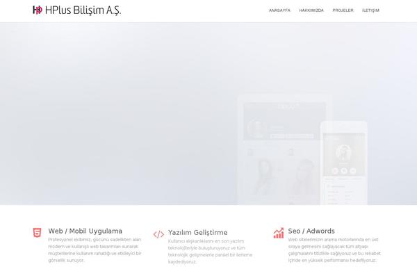 Elos theme site design template sample