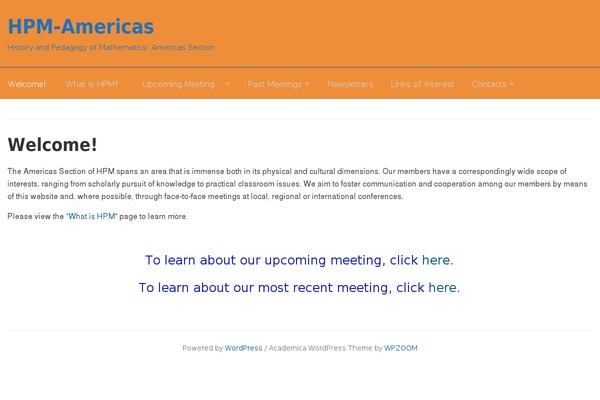 Academica theme site design template sample