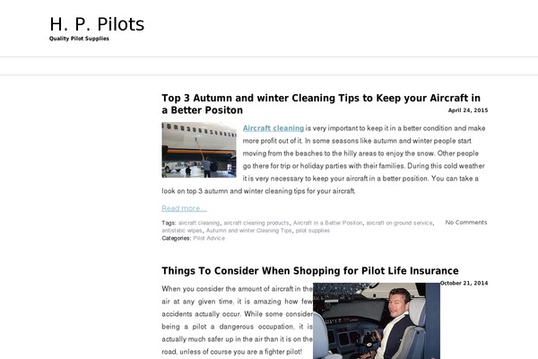 hppilots.com site used JShop