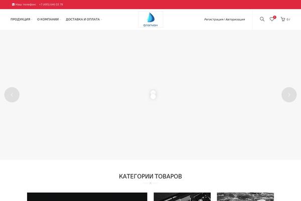 Basel theme site design template sample