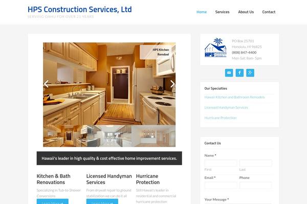 hpsconstructionservices.com site used Enterprise Pro