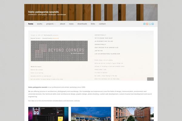 Fresh & Clean theme site design template sample