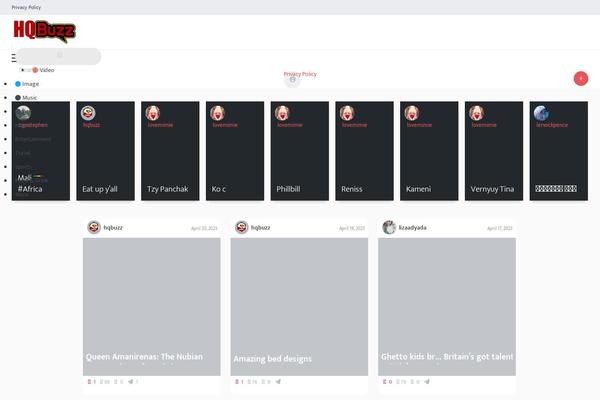 King theme site design template sample