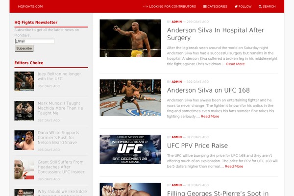 Insider theme site design template sample