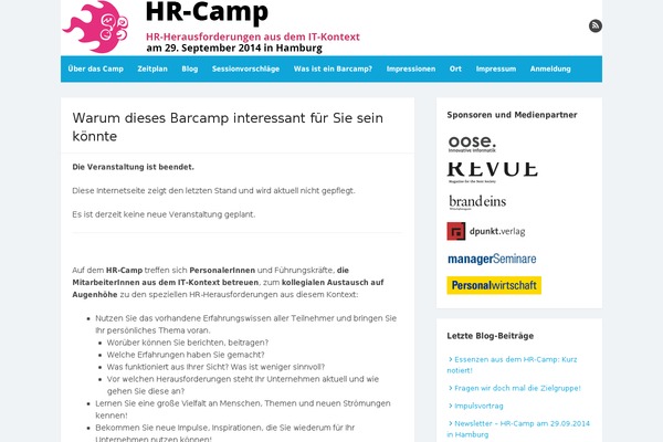 The Box theme site design template sample