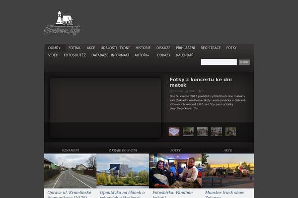 Site using Čeština pro WordPress plugin