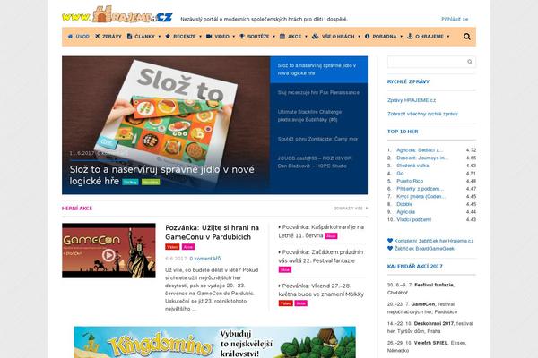 Site using Penci-pennews-review plugin