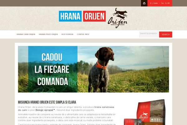 hranaorijen.ro site used Orijen