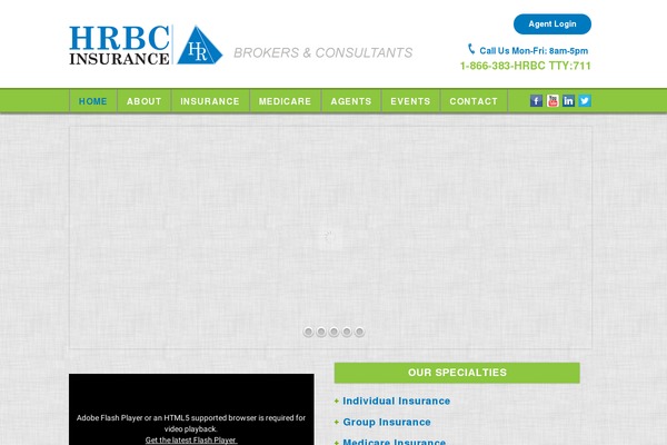 hrbcinsurance.com site used Hrbc