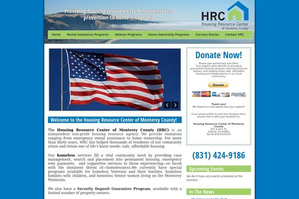 Ecclesia theme site design template sample