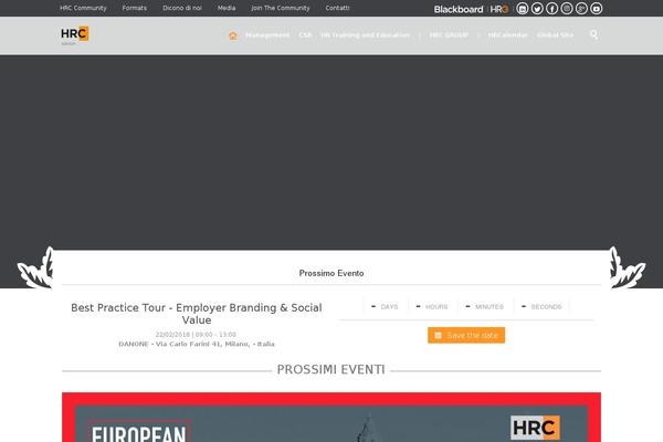 hrcommunityacademy.it site used Hrc