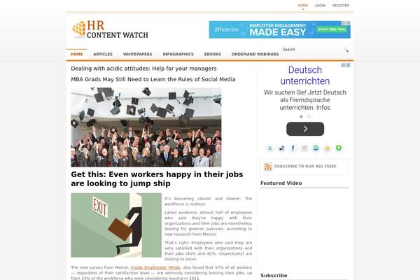 hrcontentwatch.com site used Newspub