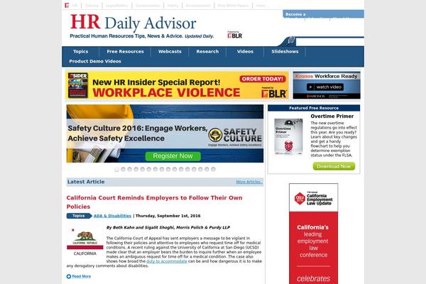 Advisor theme site design template sample