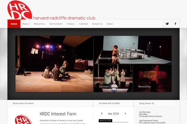 Nexus theme site design template sample