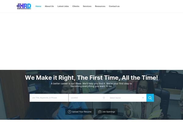 Site using Wp-jobsearch plugin