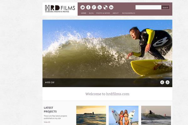 Yasmin theme site design template sample