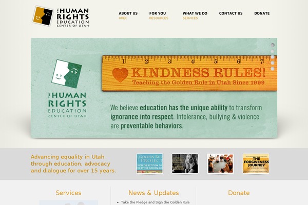 hrecutah.org site used Socialite