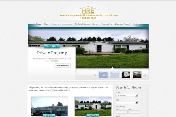 ElegantEstate theme site design template sample