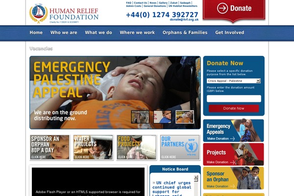 hrf.org.uk site used Hrf
