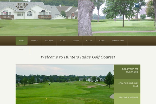 hrgolfcourse.com site used Eleven40 Pro