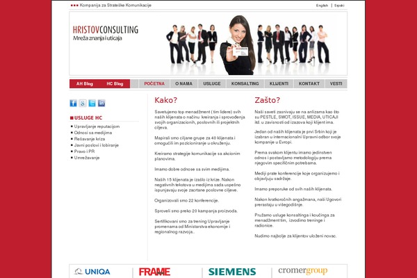 Esteem theme site design template sample