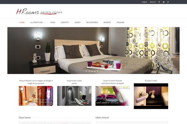 Vizio theme site design template sample