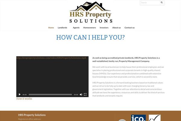Dynamix theme site design template sample