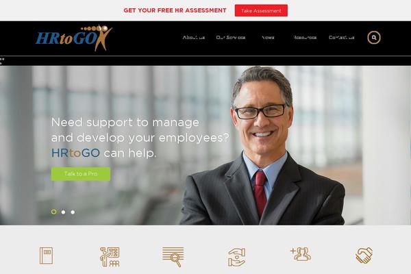 evolve theme site design template sample