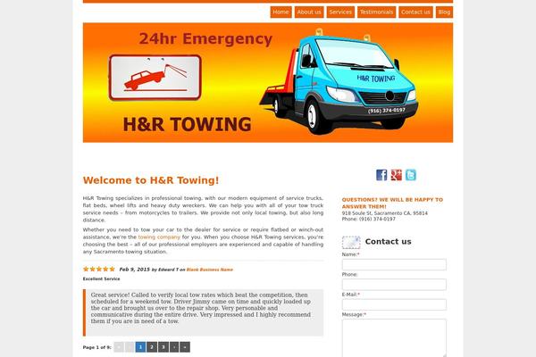 neni theme site design template sample