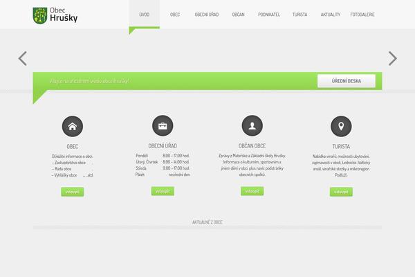 Ventus theme site design template sample