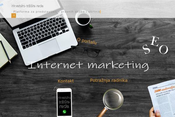 Customify theme site design template sample