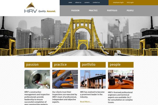 hrv theme websites examples
