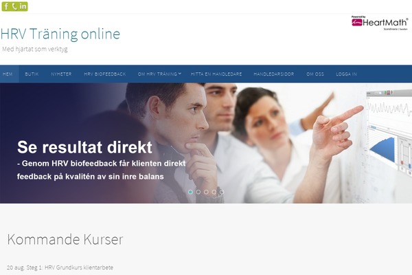 Nirvana theme site design template sample