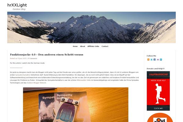 SubtleFlux theme site design template sample