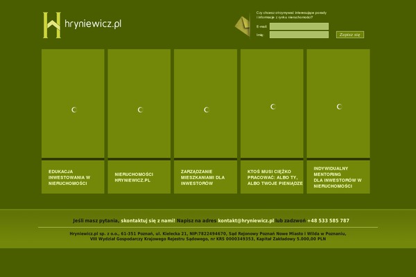 Rockinbizred theme site design template sample