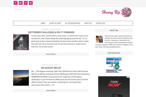 Fun theme site design template sample