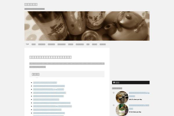 Stinger6 theme site design template sample