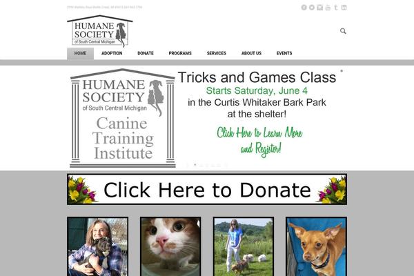 Pet-rescue theme site design template sample