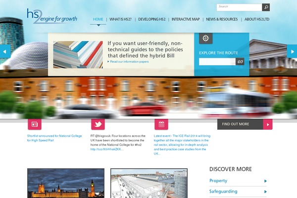 hs2.org.uk site used Hs2