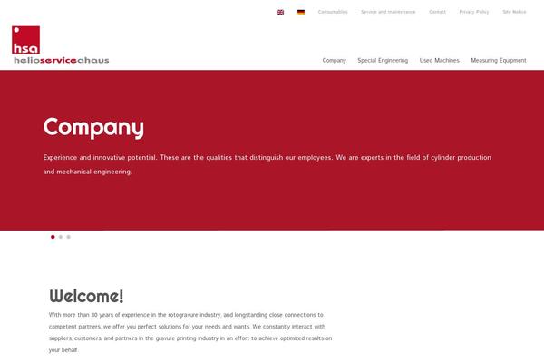 hsa-ahaus.de site used Child-theme-sample