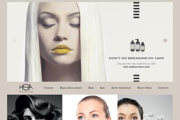 hsacosmetics.com site used Hsa
